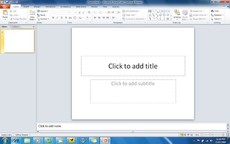 PowerPoint 2010